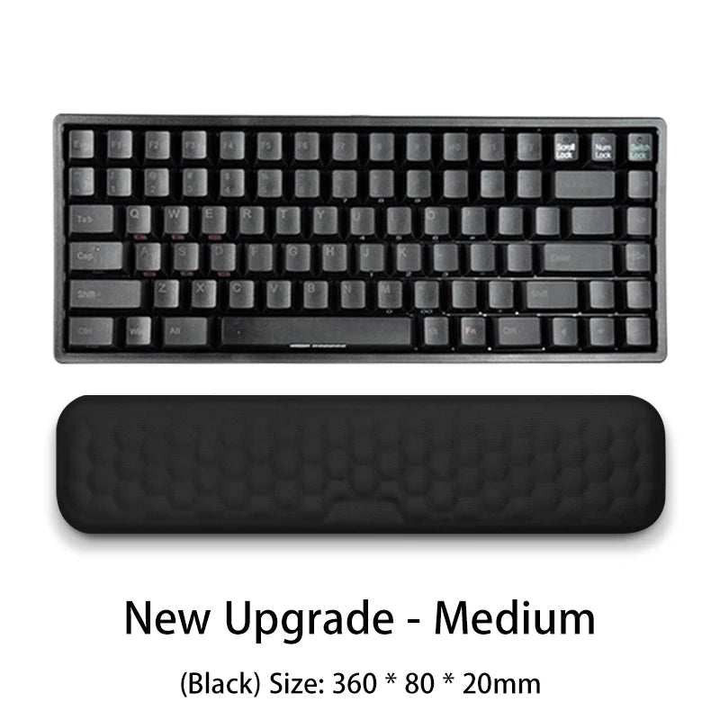 Keyboard Mouse Wrist Rest Pad Memory