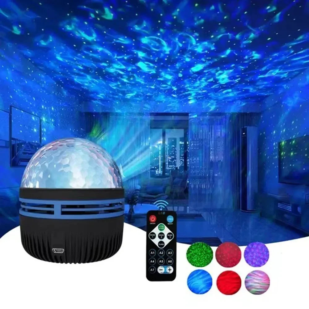 LED Starry Night Sky Projector Aurora