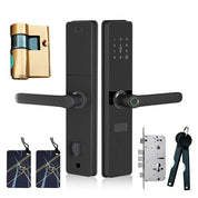 Smart Fingerprint Door Handle Lock