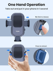 TOPK Car Phone Holder Mount for IPhone