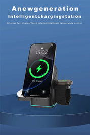 Qi2 15W 3 in 1 Magnetic Wireless Charger