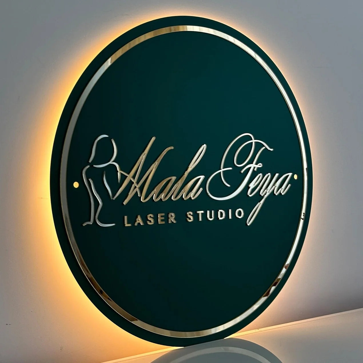 Personalized Business Sign With LED