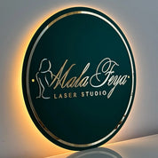 Personalized Business Sign With LED