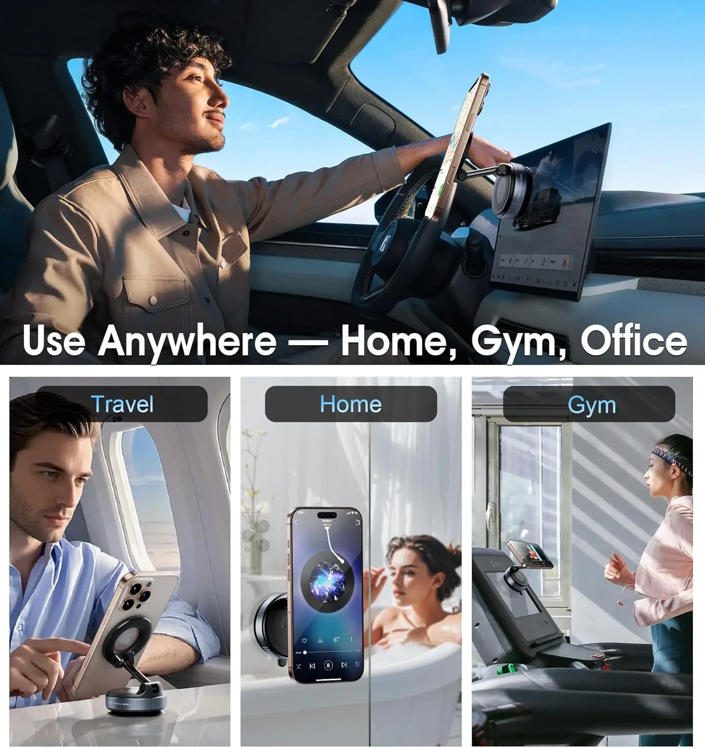 Universal Magnetic Car Phone Holder,