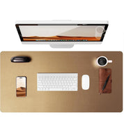 Office Desk Mat, Leather Desk Pad