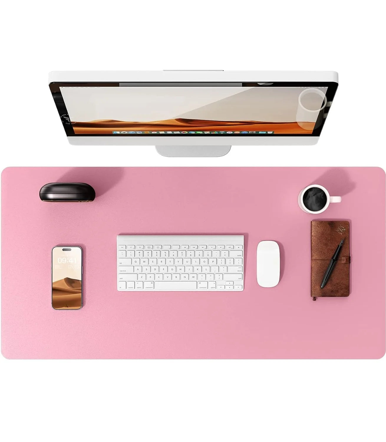 Office Desk Mat, Leather Desk Pad