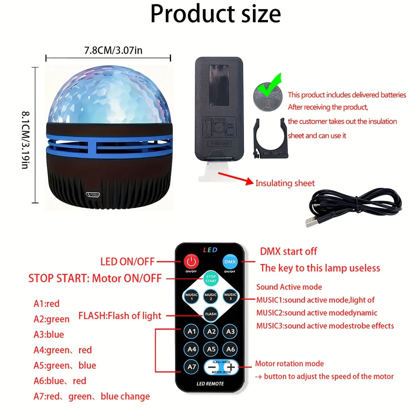 LED Starry Night Sky Projector Aurora