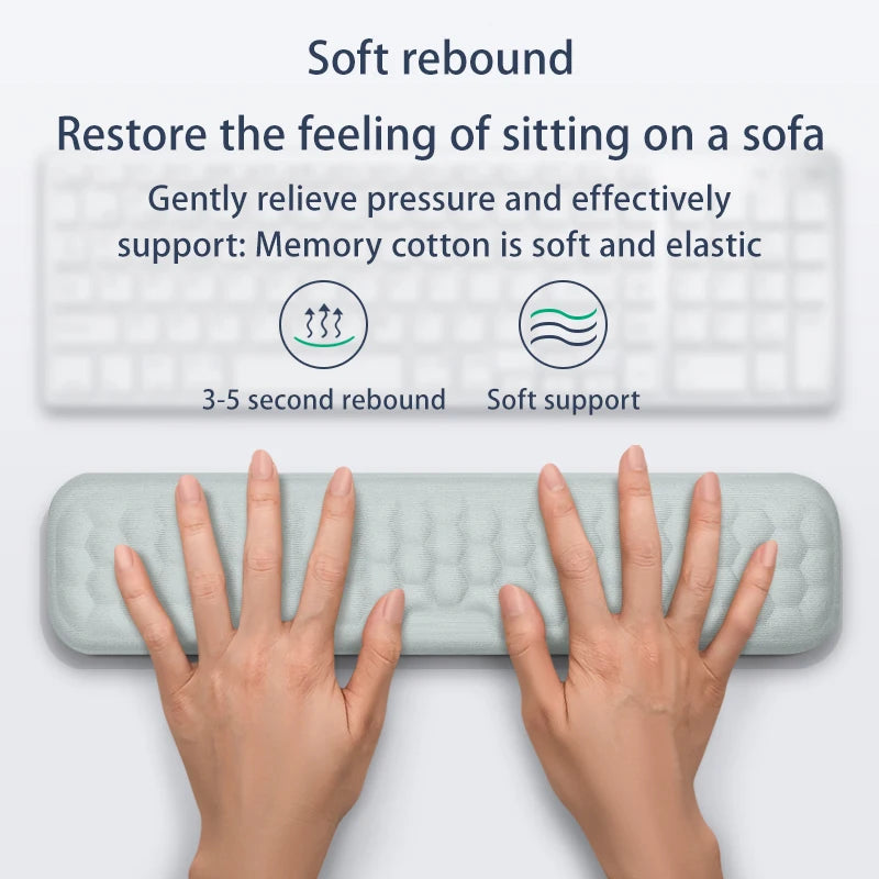 Keyboard Mouse Wrist Rest Pad Memory