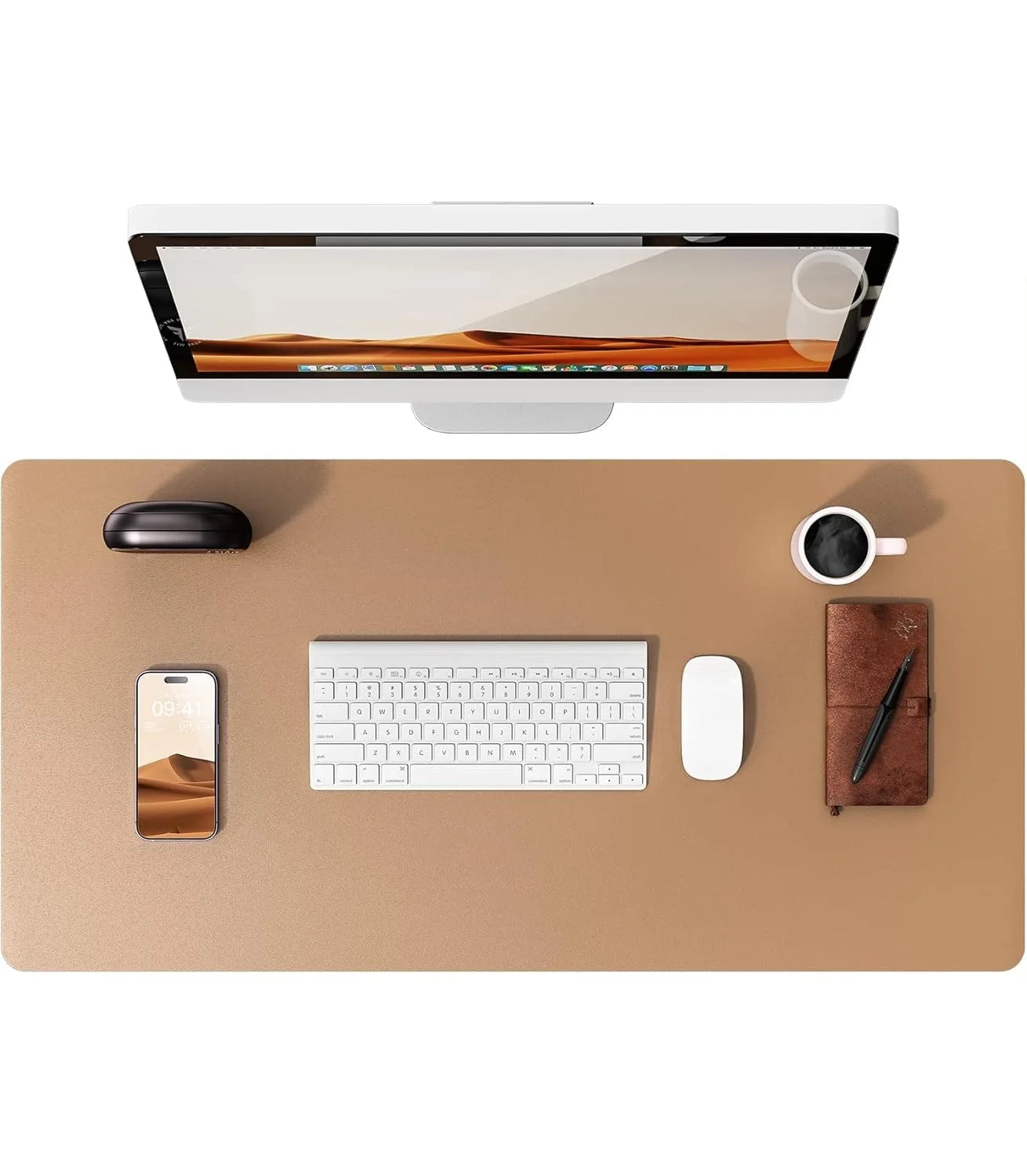 Office Desk Mat, Leather Desk Pad