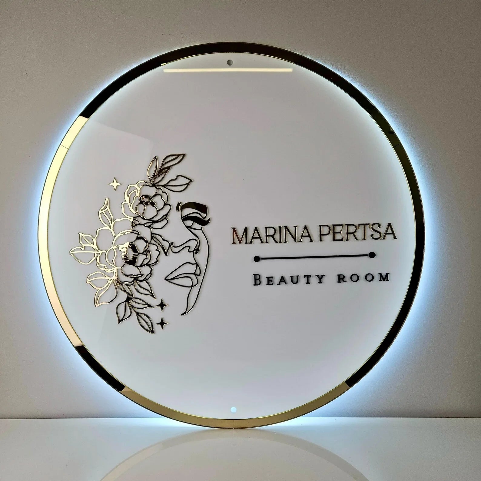 Personalized Business Sign With LED