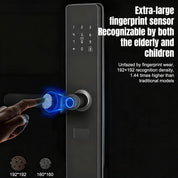Smart Fingerprint Door Handle Lock