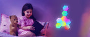 RGB Smart Hexagonal Wall Lamp Color