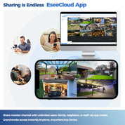 2.5K Solar Security Camera Wireless