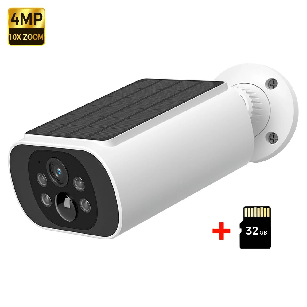 2.5K Solar Security Camera Wireless