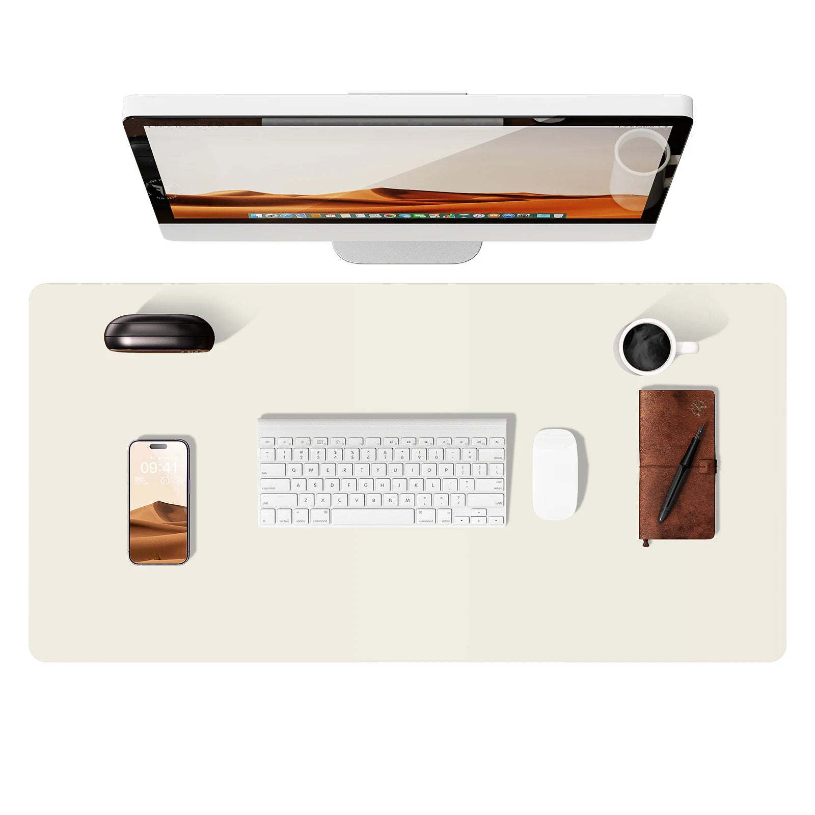 Office Desk Mat, Leather Desk Pad