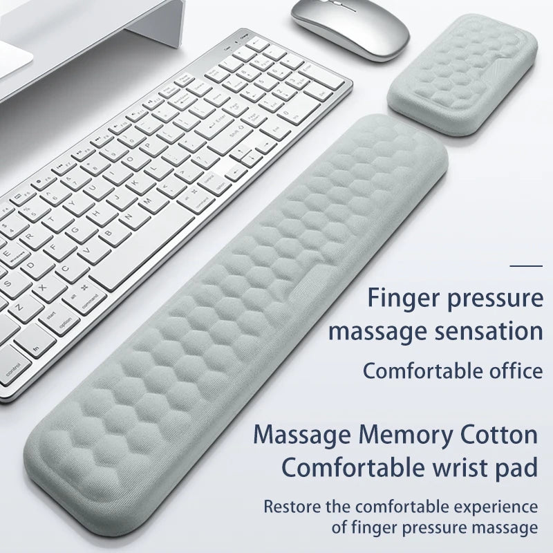 Keyboard Mouse Wrist Rest Pad Memory