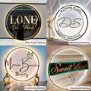 Personalized Business Sign With LED