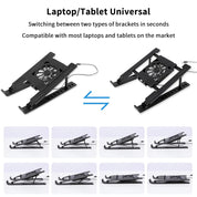 Laptop Cooler Base Stand Foldable