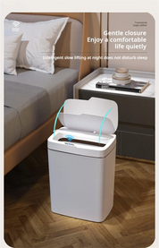 Smart Bathroom Trash Can Automatic