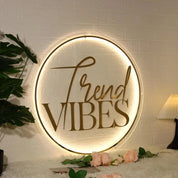 Personalized Business Sign With LED