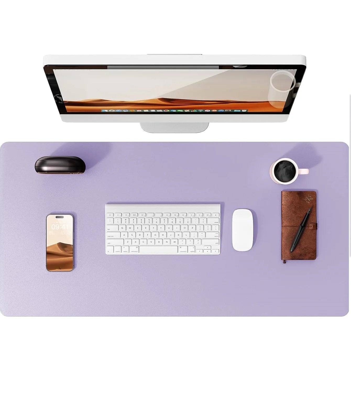 Office Desk Mat, Leather Desk Pad