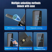 Smart Fingerprint Door Handle Lock