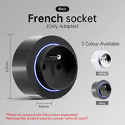 Rail Socket US UN/USB Type-C Wall Power