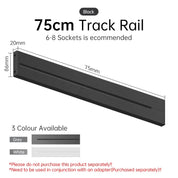 Rail Socket US UN/USB Type-C Wall Power