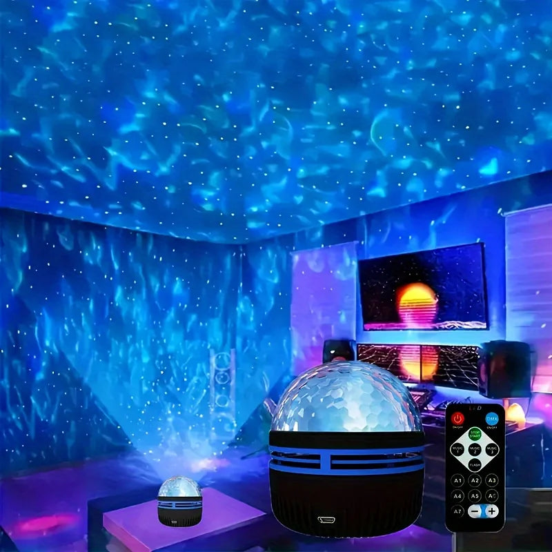 LED Starry Night Sky Projector Aurora