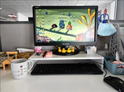 Monitor Riser Stand - Ergonomic Laptop