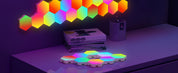 RGB Smart Hexagonal Wall Lamp Color