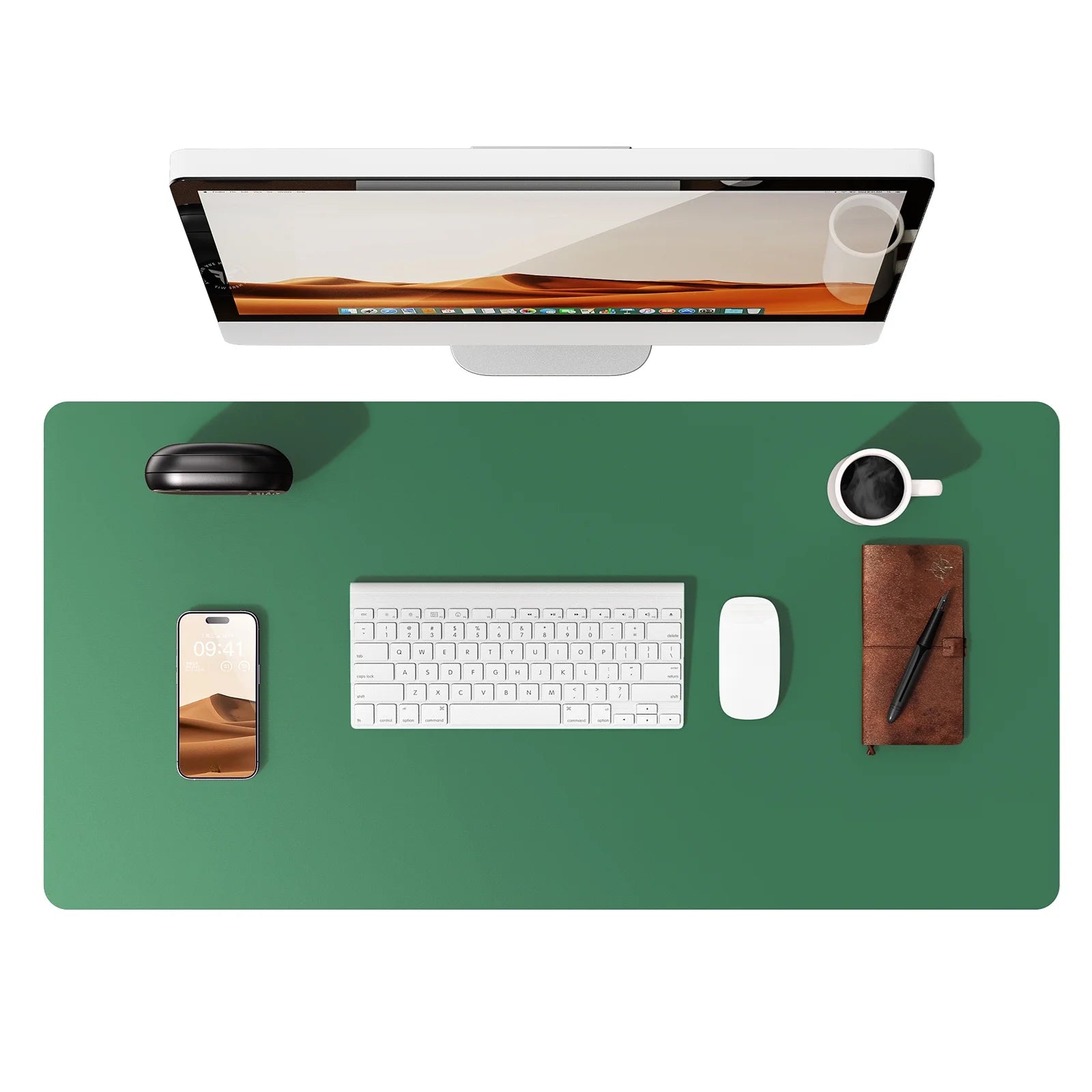 Office Desk Mat, Leather Desk Pad