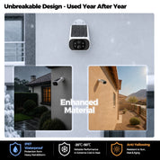 2.5K Solar Security Camera Wireless