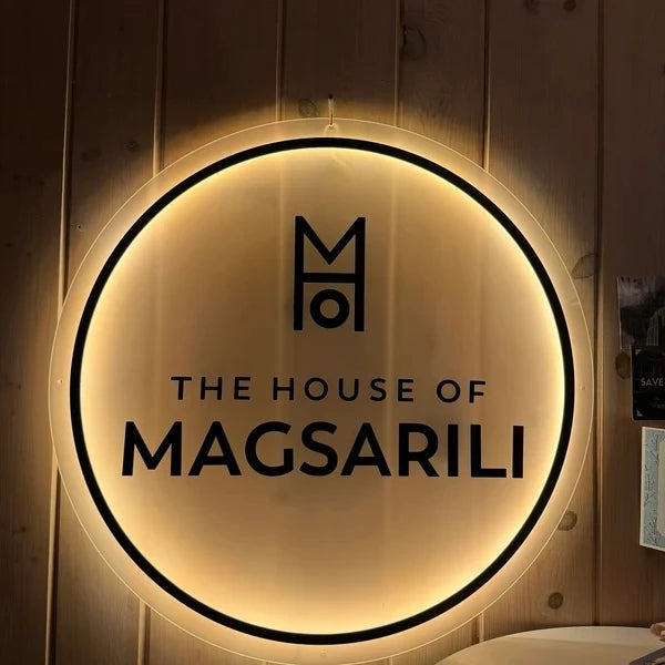 Personalized Business Sign With LED