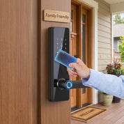 Smart Fingerprint Door Handle Lock