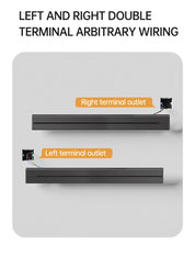 Rail Socket US UN/USB Type-C Wall Power