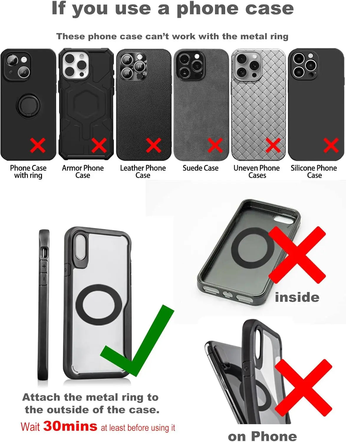 Universal Magnetic Car Phone Holder,