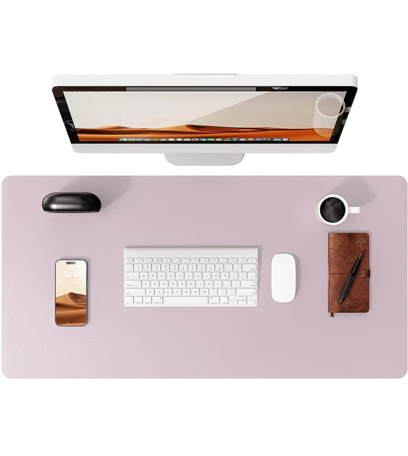 Office Desk Mat, Leather Desk Pad