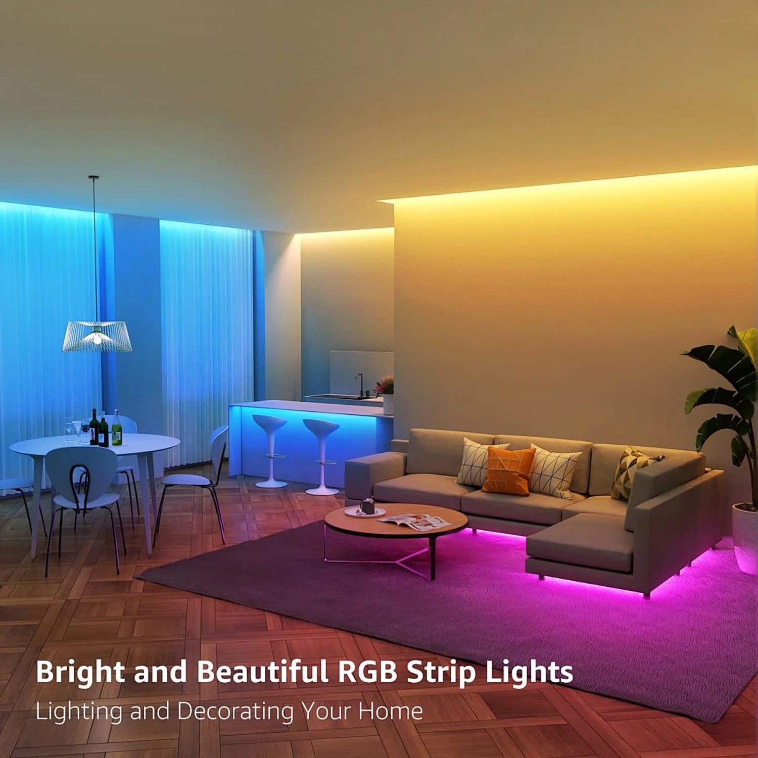 25/50/100/200FT RGB LED Smart Light