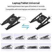 Laptop Cooler Base Stand Foldable