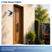 2.5K Solar Security Camera Wireless