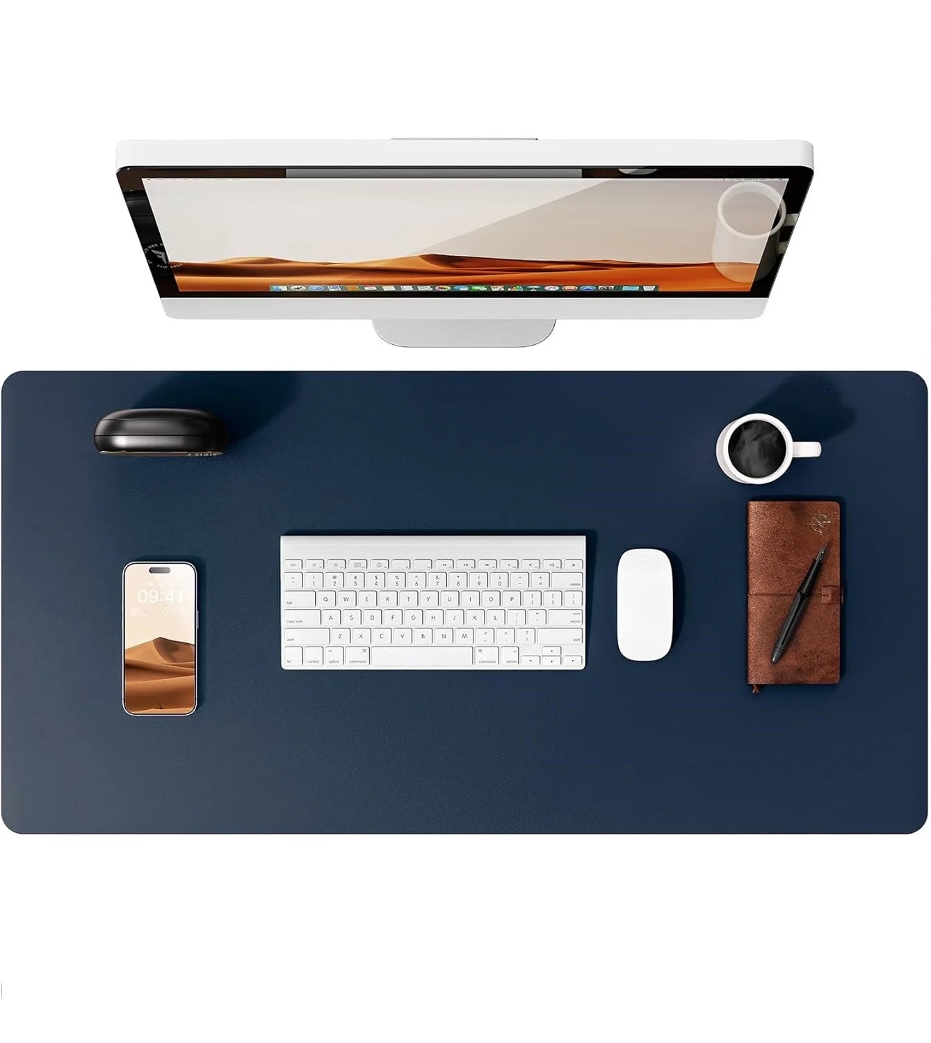 Office Desk Mat, Leather Desk Pad