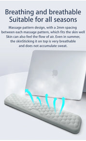 Keyboard Mouse Wrist Rest Pad Memory