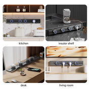 Rail Socket US UN/USB Type-C Wall Power