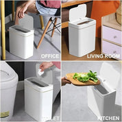 Smart Bathroom Trash Can Automatic