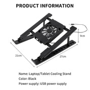 Laptop Cooler Base Stand Foldable