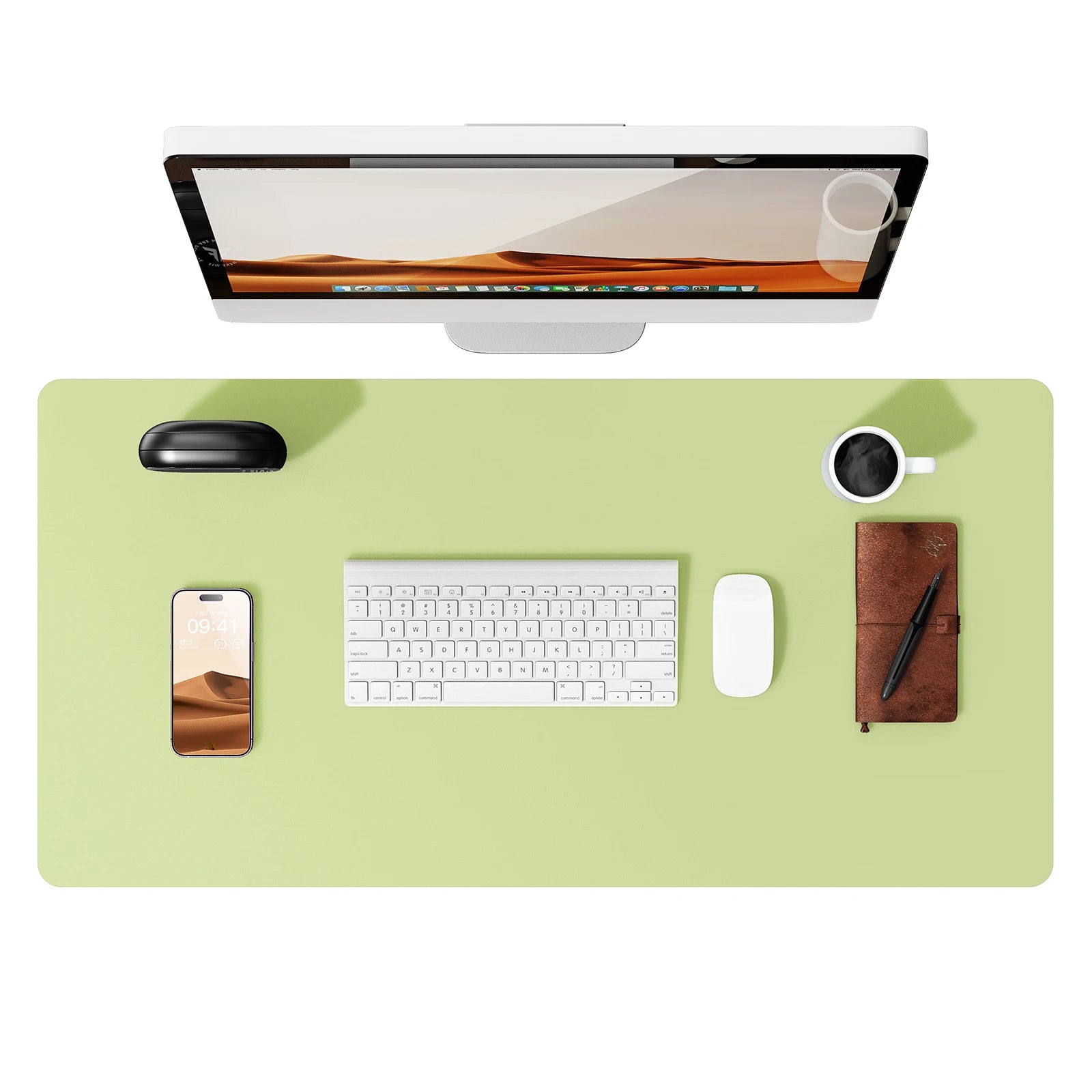 Office Desk Mat, Leather Desk Pad