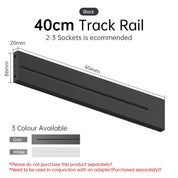 Rail Socket US UN/USB Type-C Wall Power
